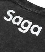 Saga Acid Wash Tee [Charcoal Grey]