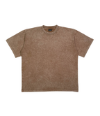 Saga Acid Wash Tee [Mocha Brown]