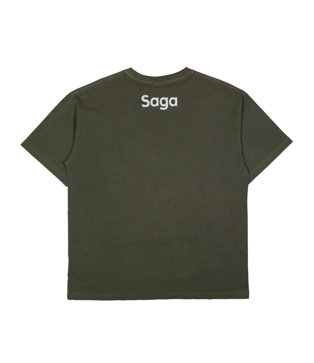 Saga Blank Tee [Olive]