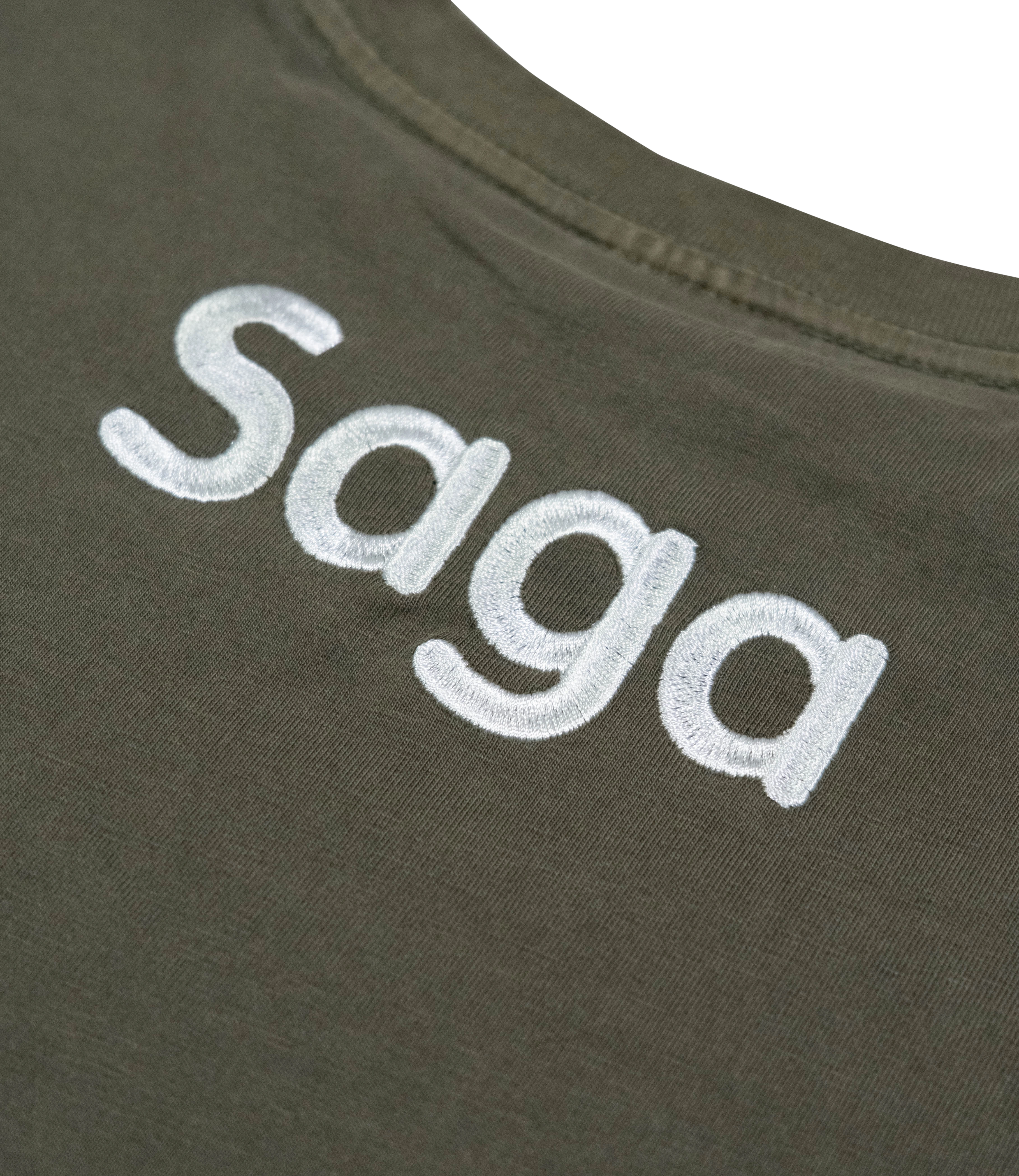 Saga Blank Tee [Olive]