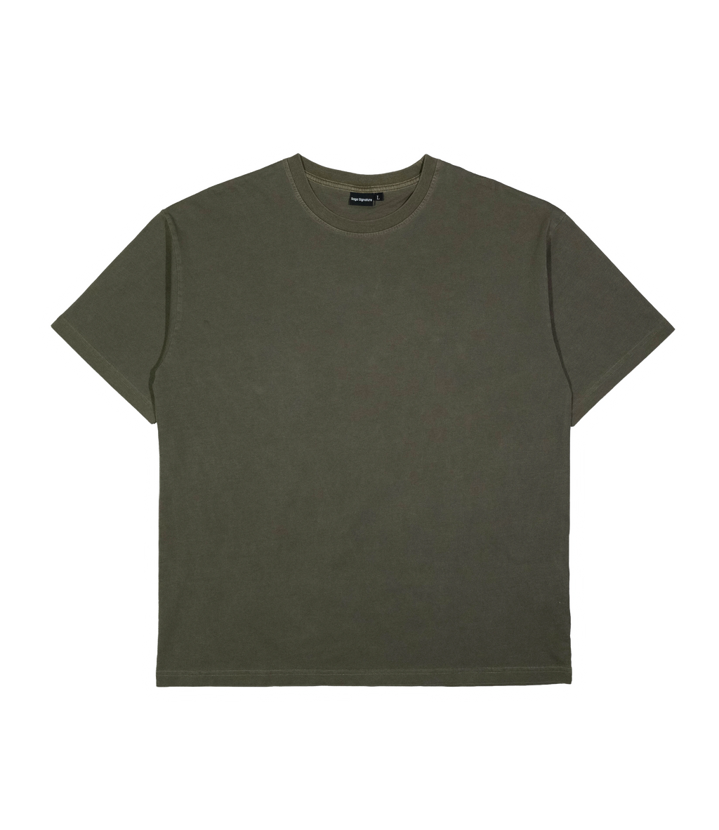 Saga Blank Tee [Olive]