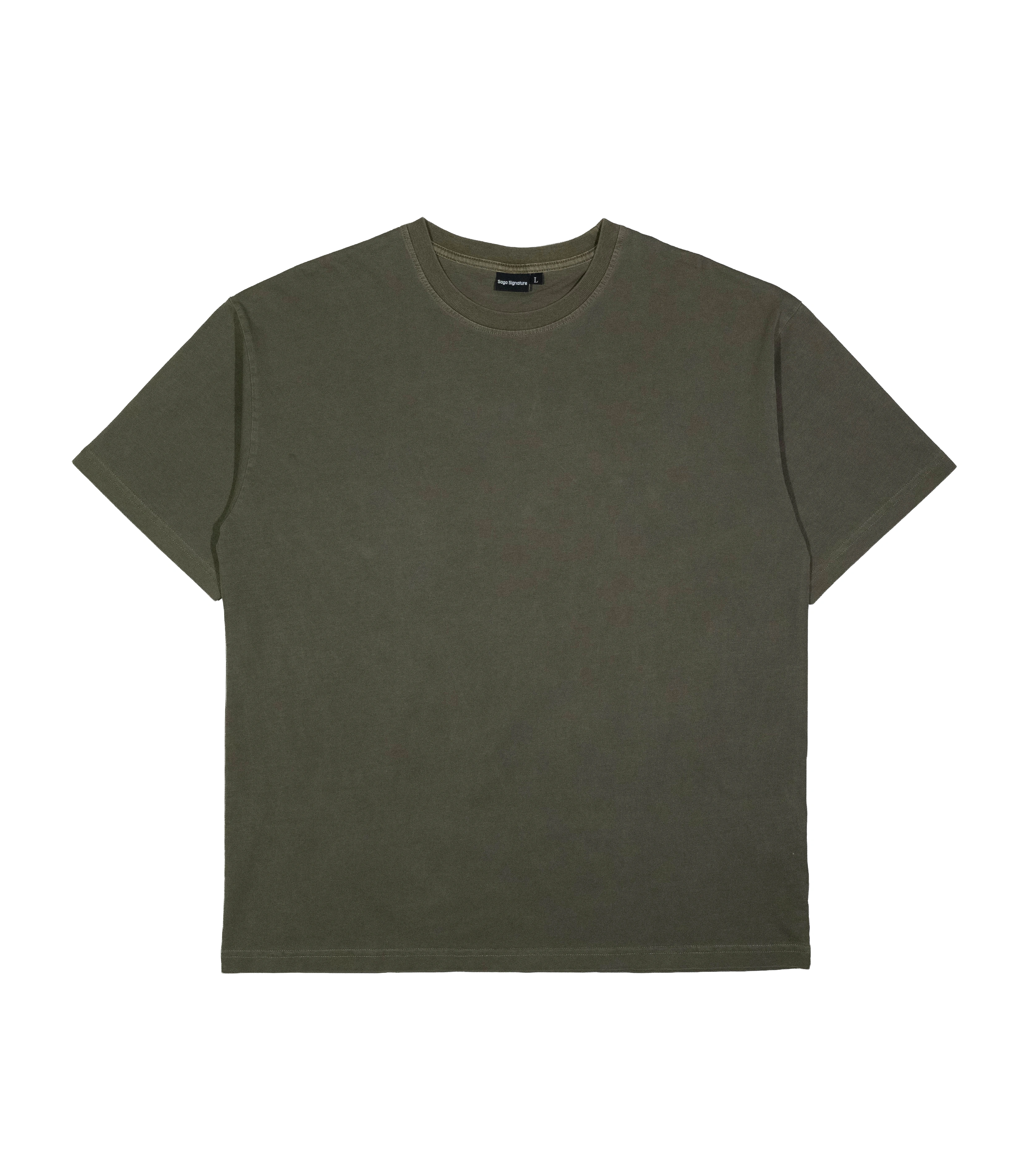 Saga Blank Tee [Olive]