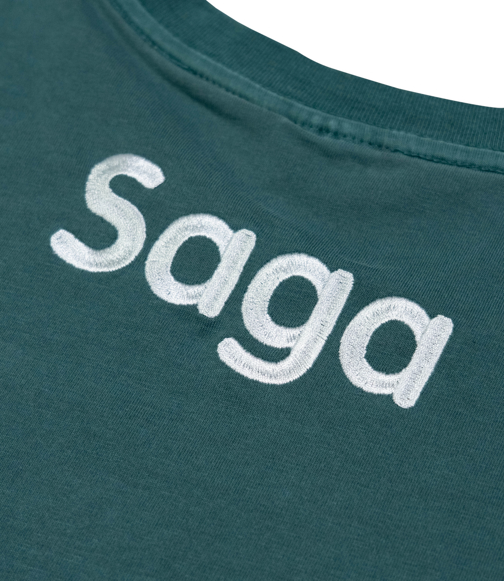 Saga Blank Tee [Sage Green]