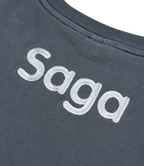Saga Blank Tee [Slate Grey]