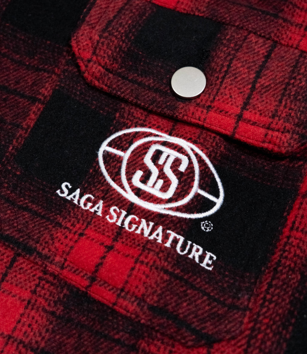 Saga Brushed Flannel Jacket