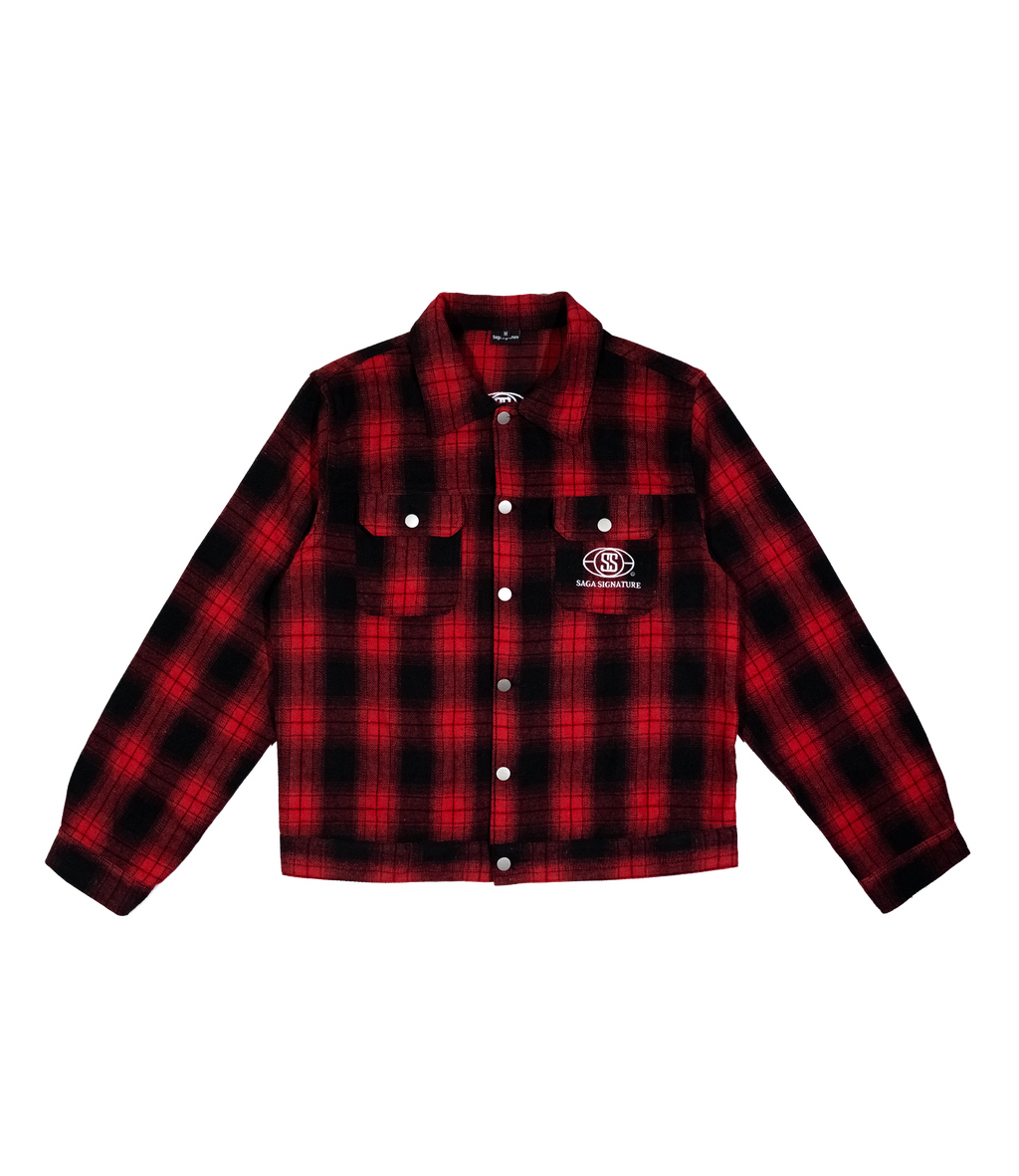 Saga Brushed Flannel Jacket