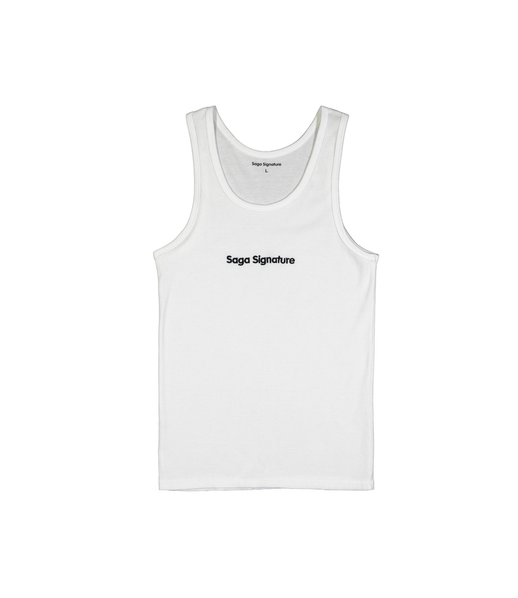 Saga Core Tank Top [White]