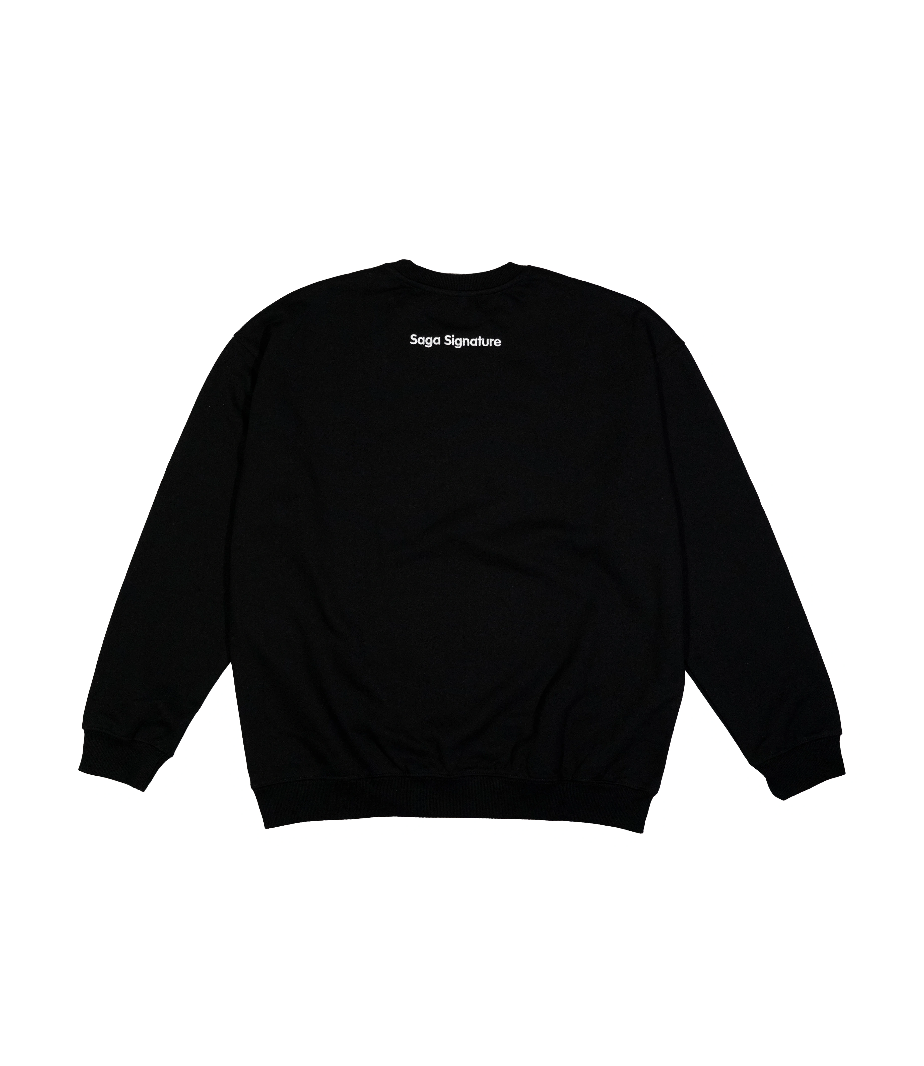Saga Essential Crewneck [Black]