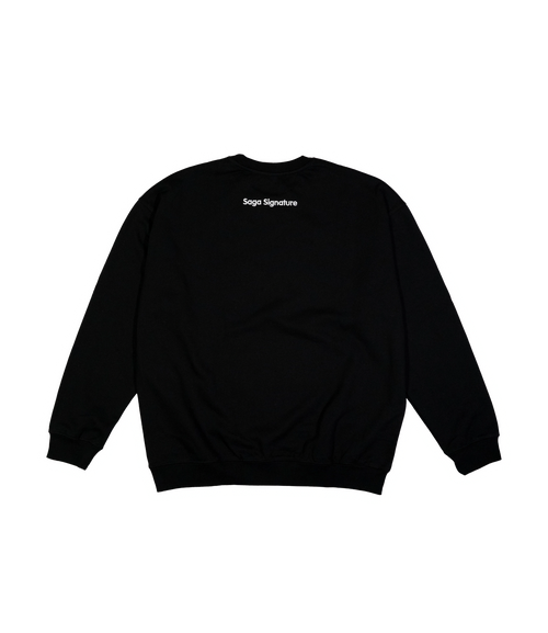 Saga Essential Crewneck [Black]