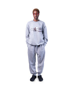 Saga Essential Crewneck [Heather Grey]
