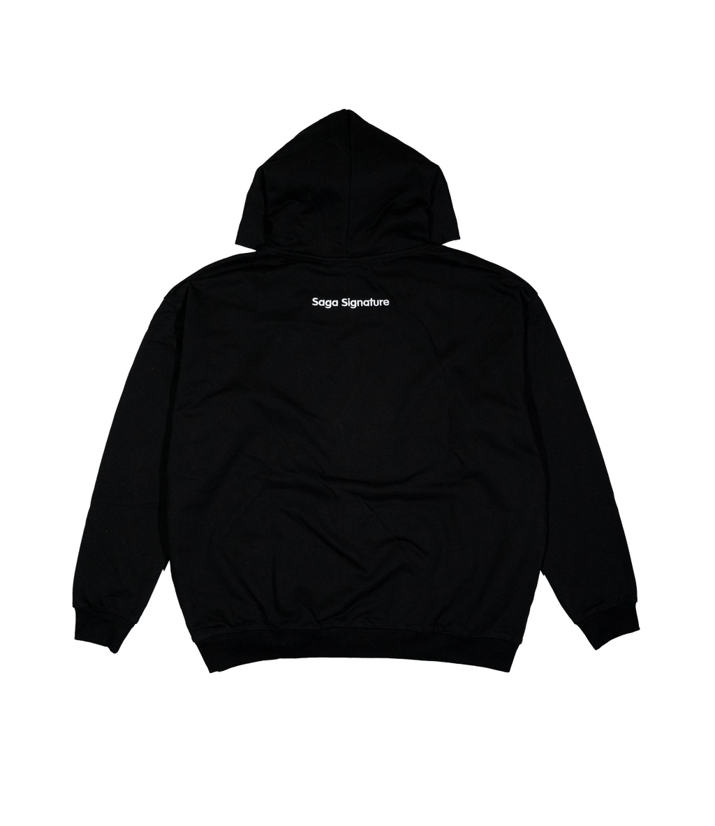 Saga Essential Hoodie [Black]