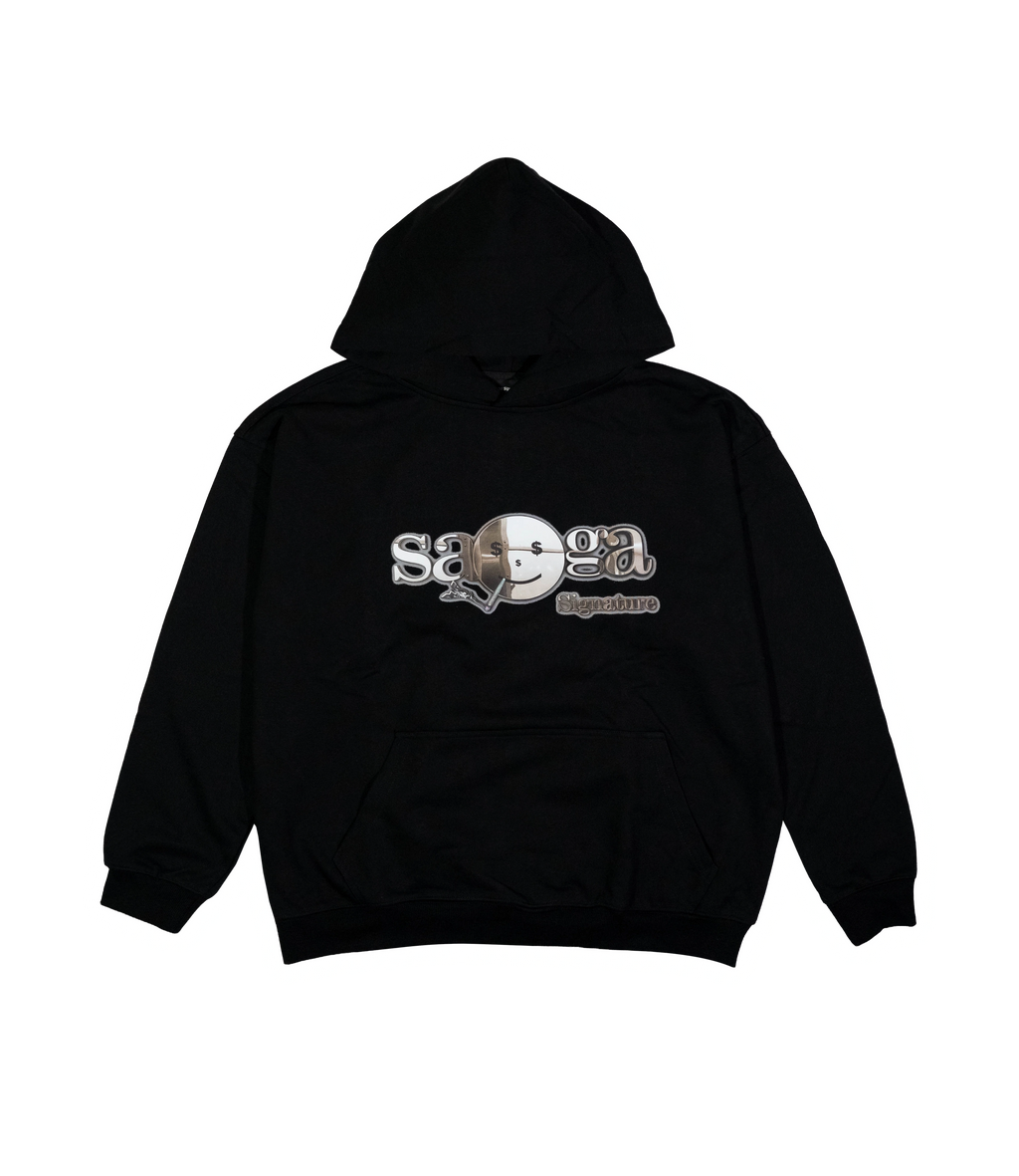 Saga Essential Hoodie [Black]