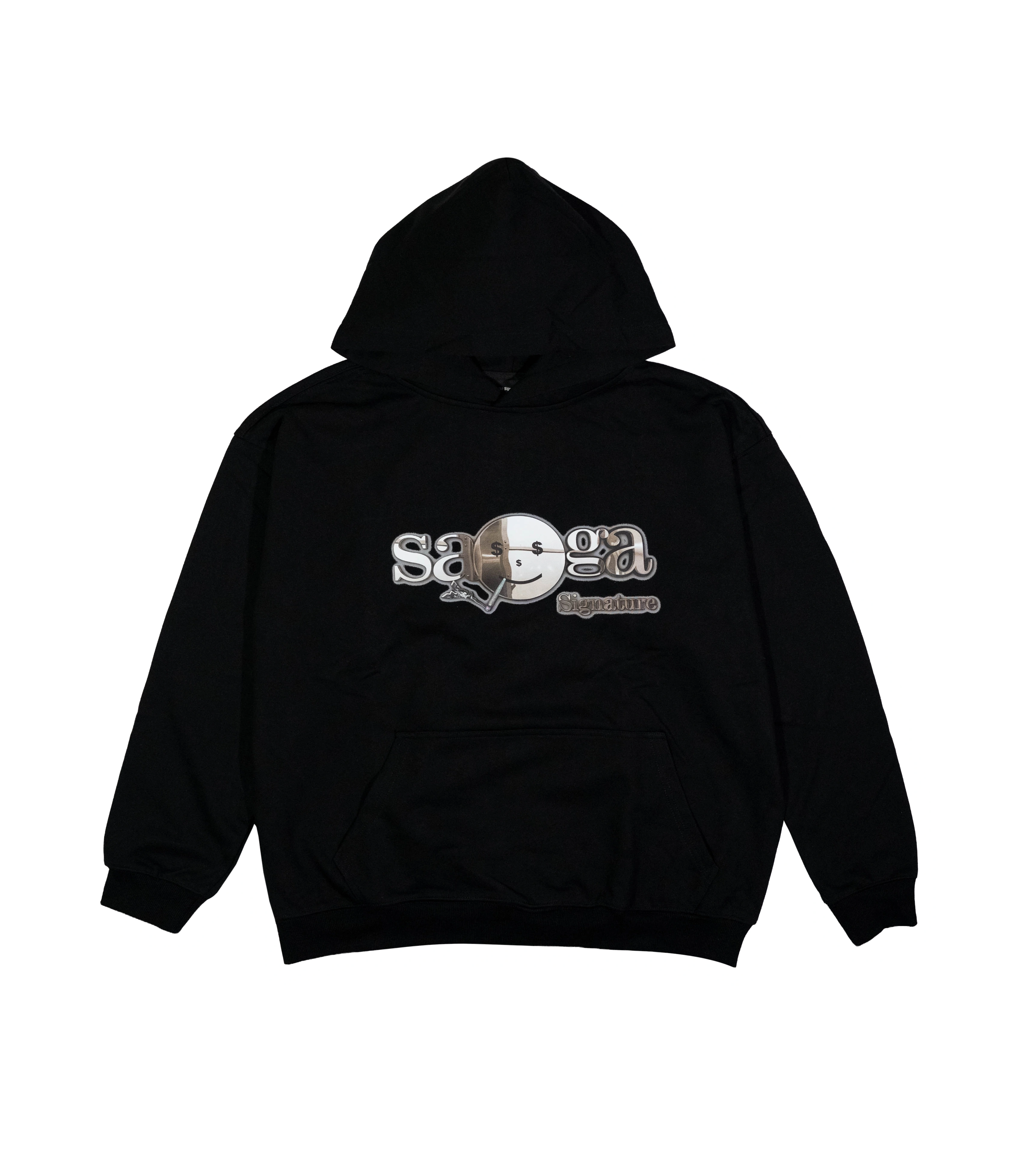 Saga Essential Hoodie [Black]
