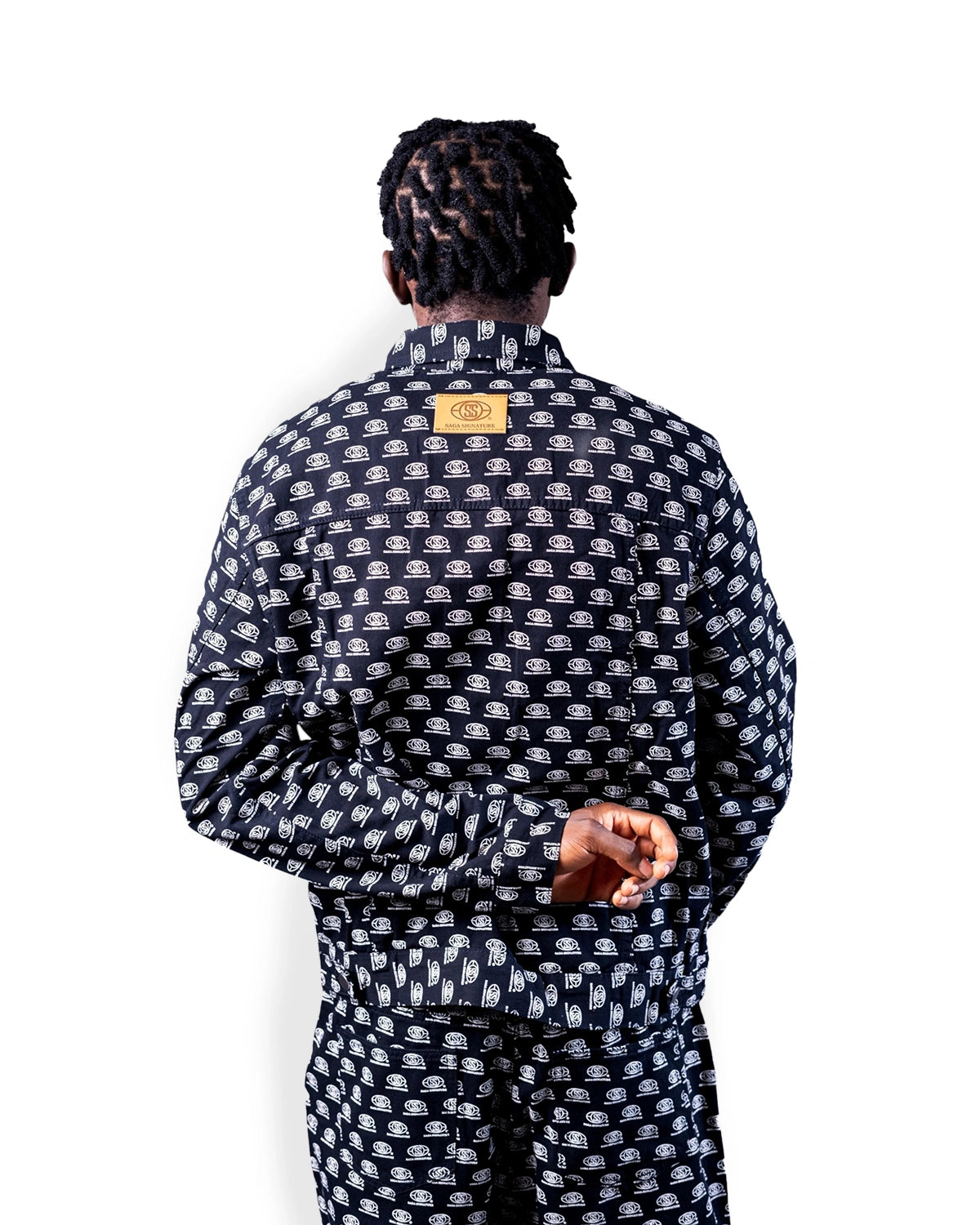 Saga Globe Black Tracksuit [Black]