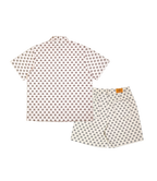 Saga Globe Cream Shirt [Set]