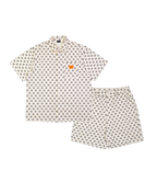 Saga Globe Cream Shirt [Set]
