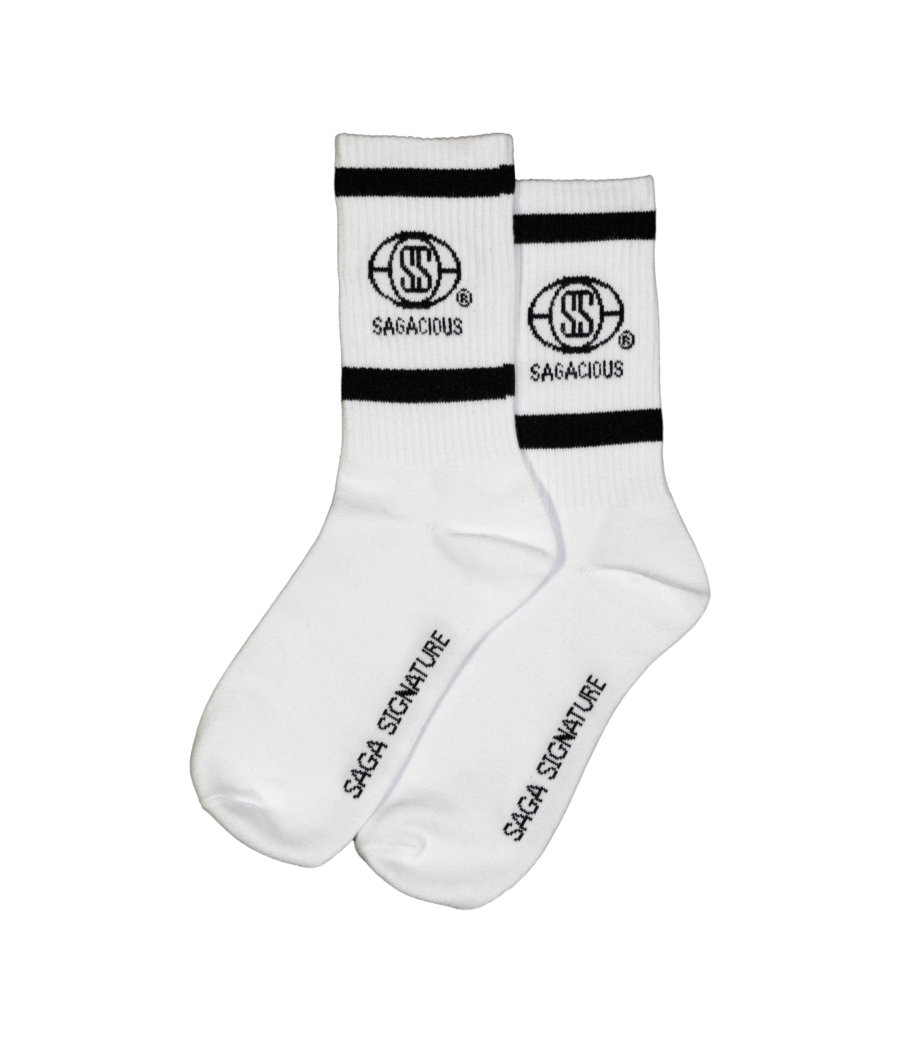 Saga Globe Crew Socks [2-Pack]
