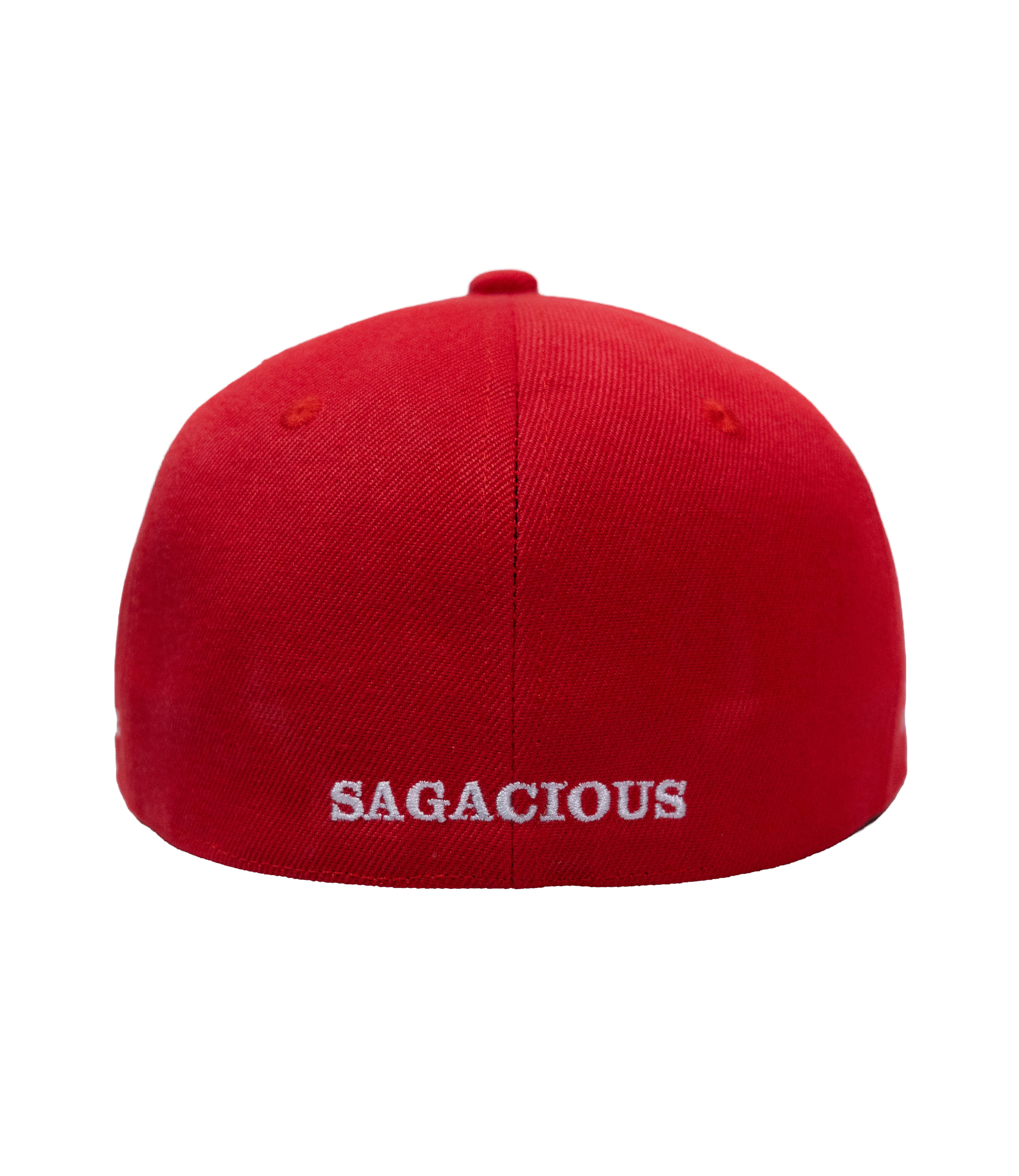 Saga Heritage Snapback [Red]