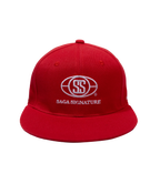 Saga Heritage Snapback [Red]