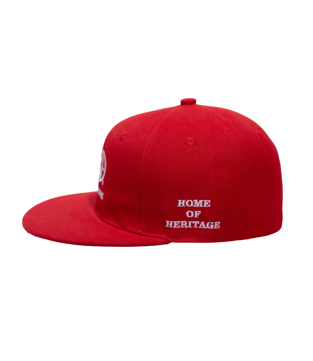 Saga Heritage Snapback [Red]