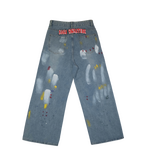 Saga Paint Splatter Denim Jeans