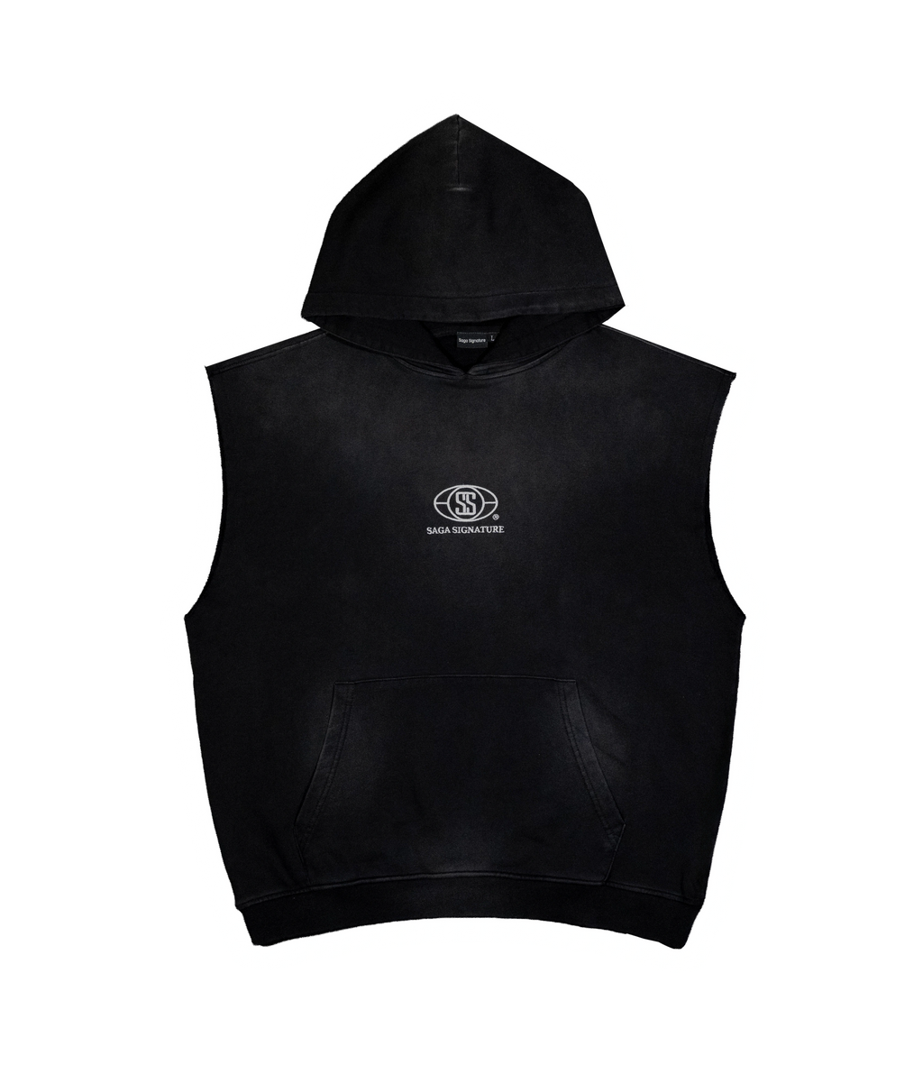 Saga Phantom Hoodie [Washed Black]