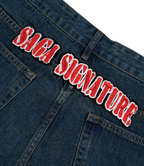 Saga Ripped Denim Shorts