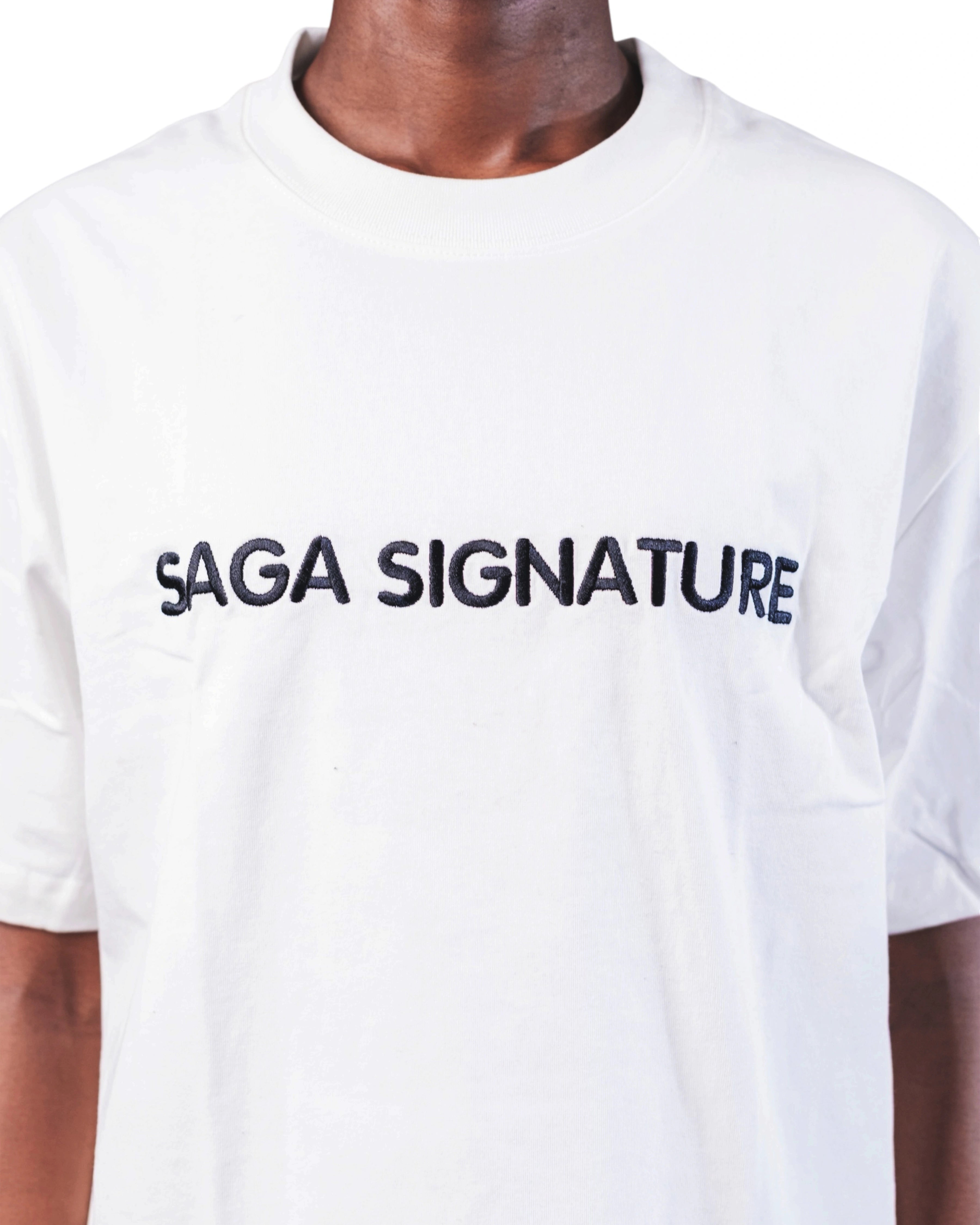 Saga Statement Tee [White]