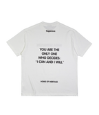 Saga Statement Tee [White]