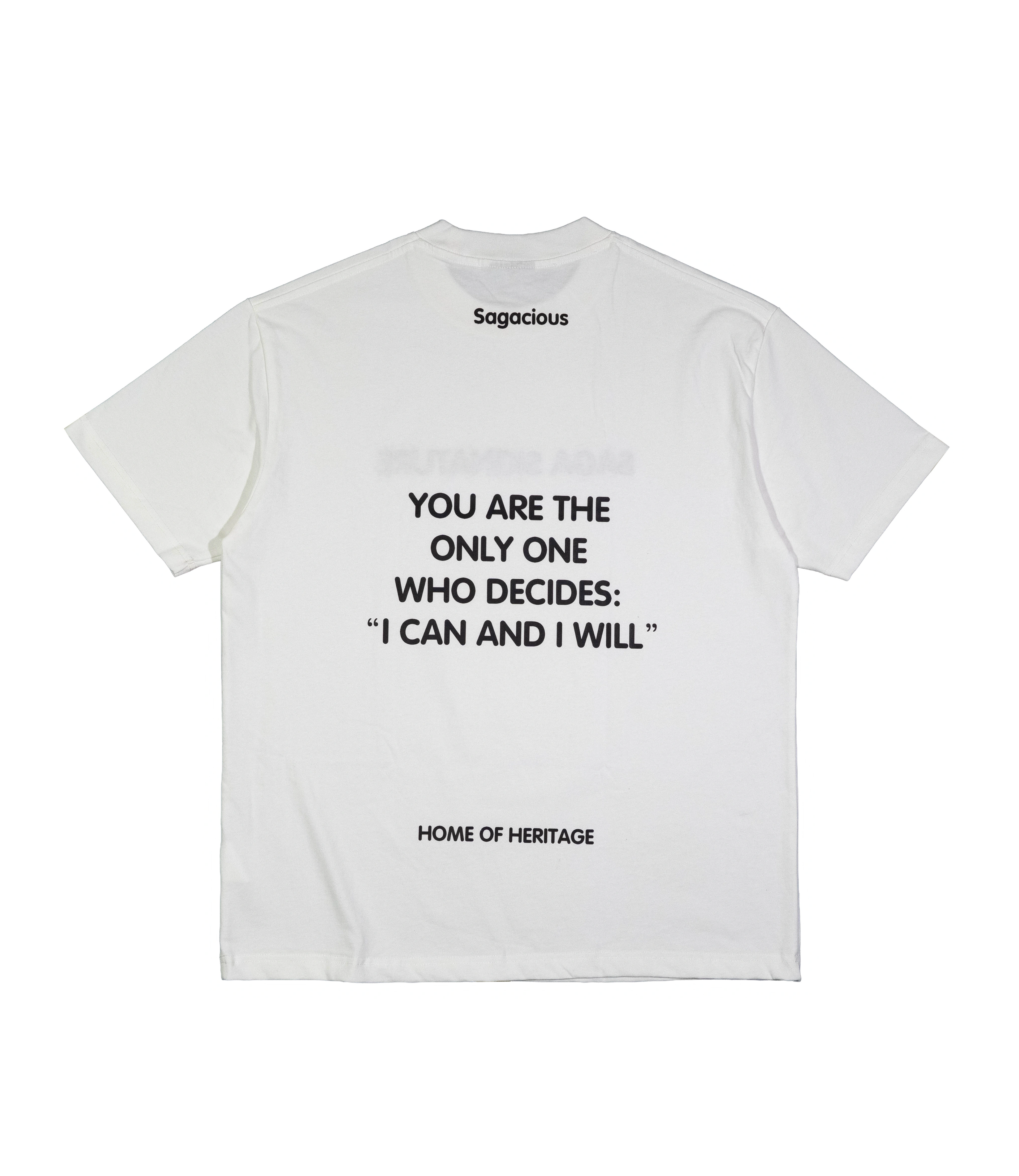 Saga Statement Tee [White]