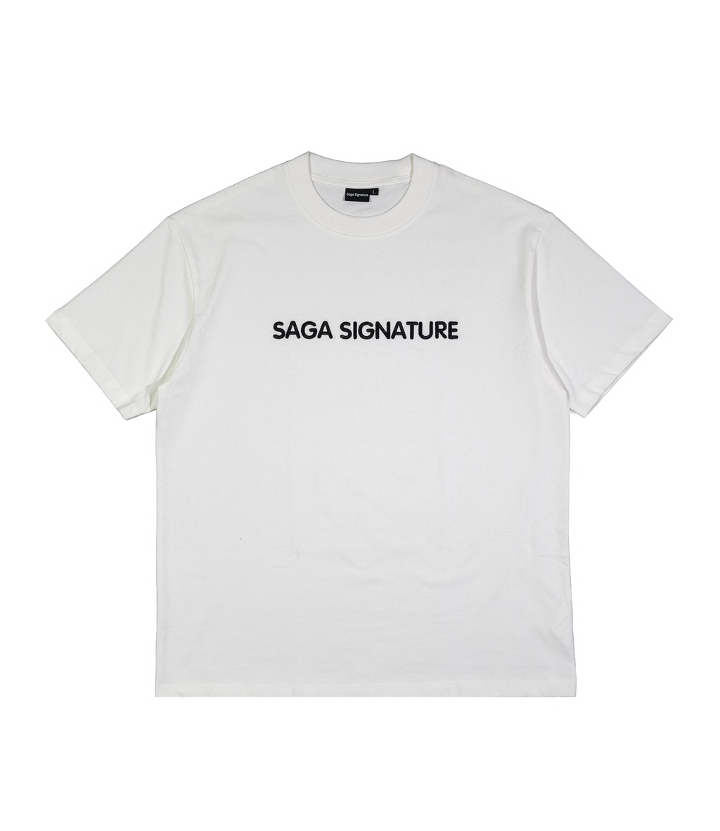 Saga Statement Tee [White]
