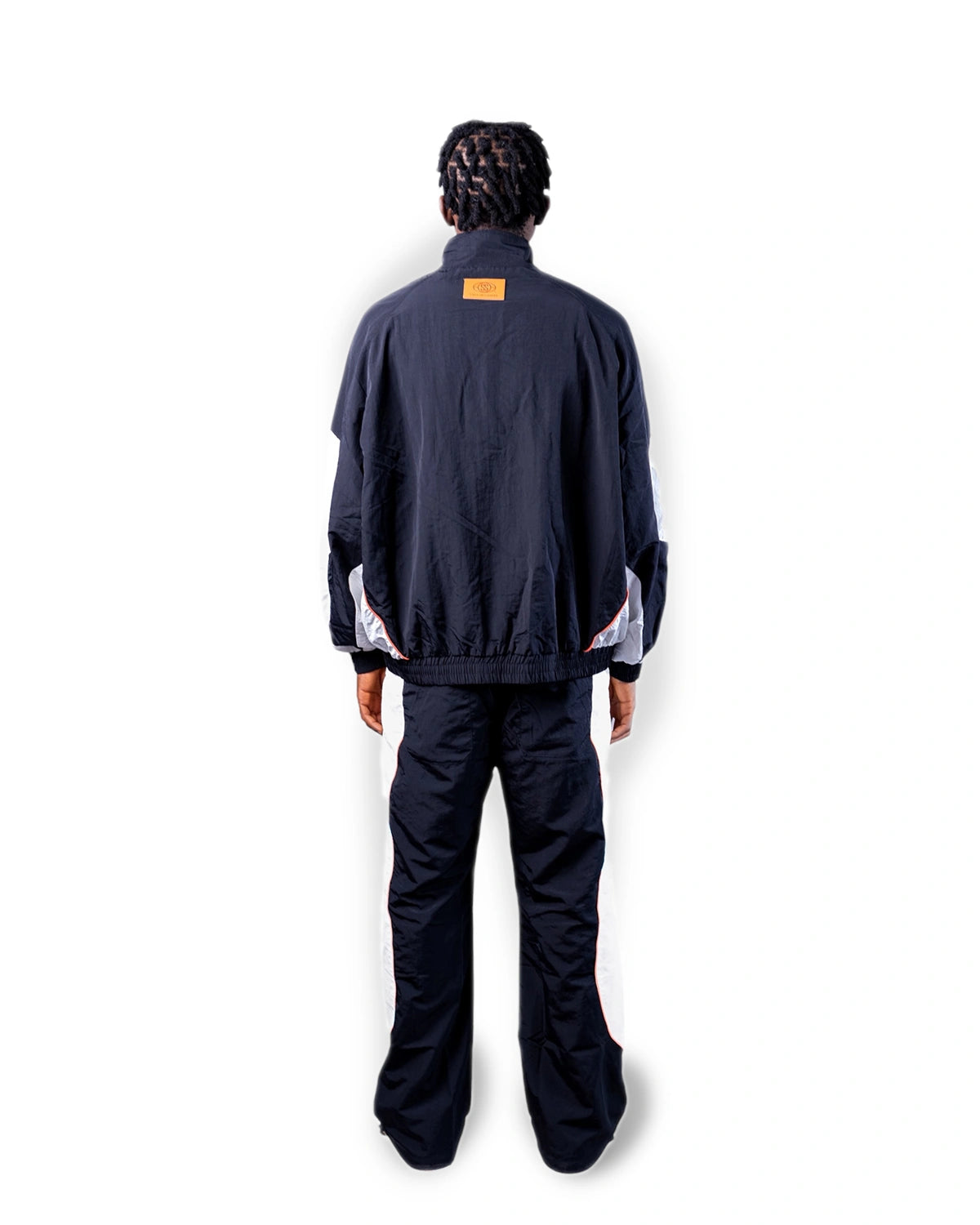 Saga Windbreaker Tracksuit [Black]