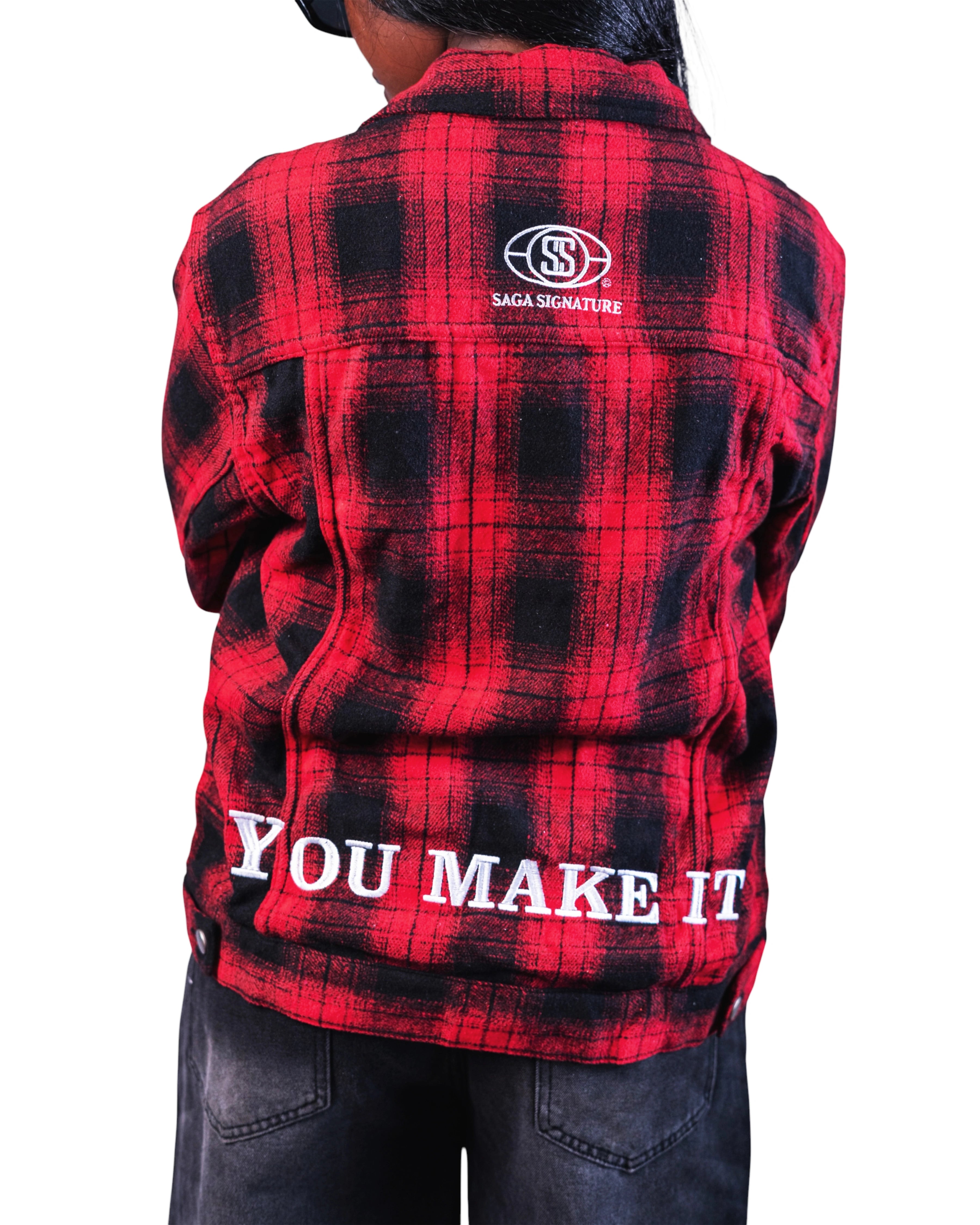 Saga Brushed Flannel Jacket