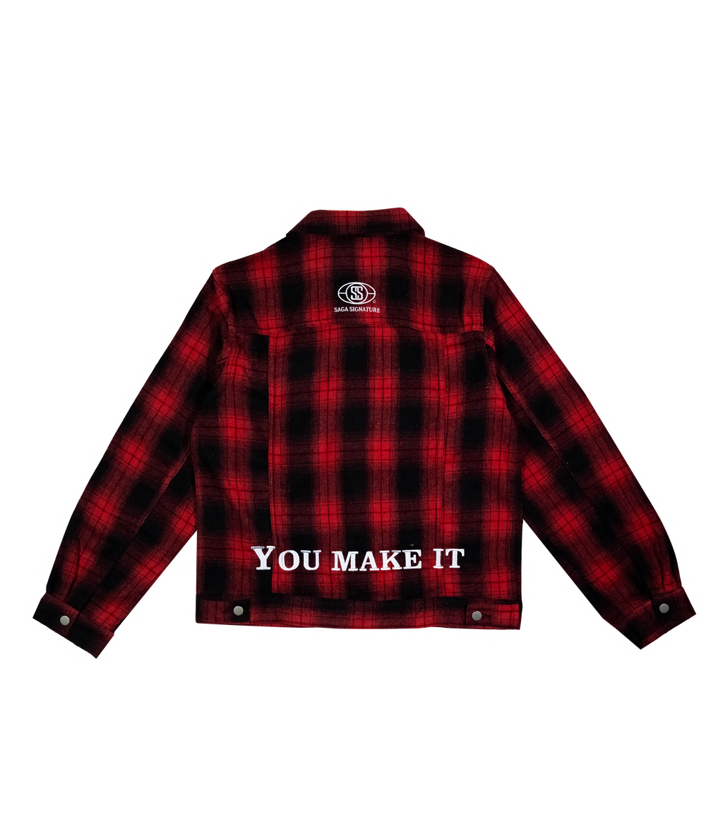 Saga Brushed Flannel Jacket
