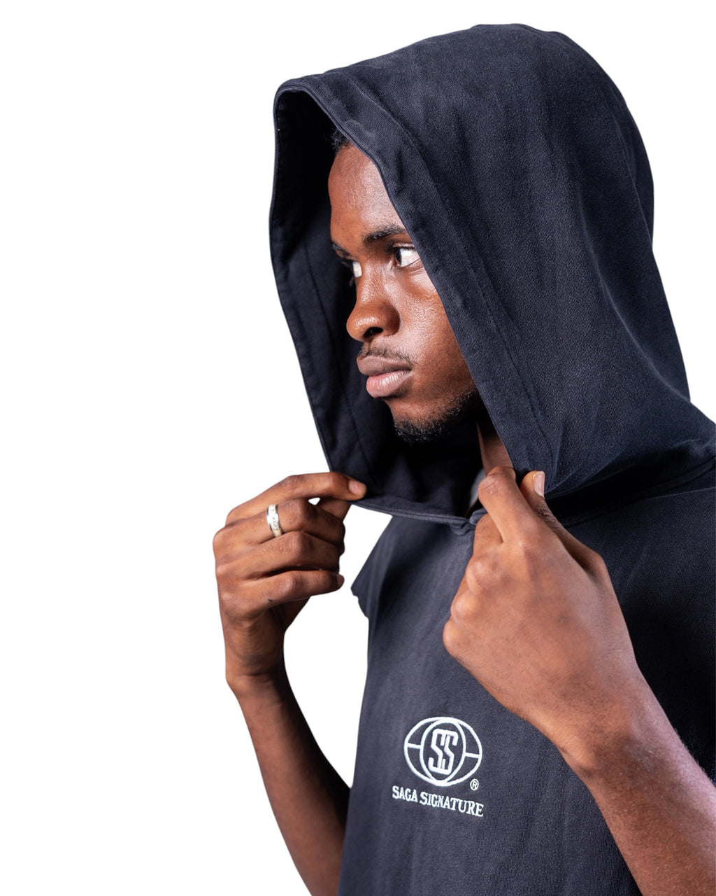 Saga Phantom Hoodie [Washed Black]