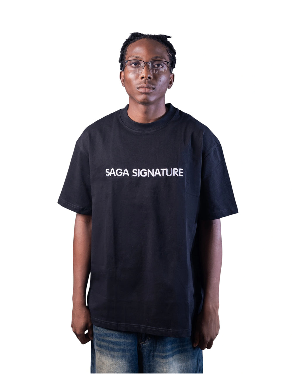 Saga Statement Tee [Black]