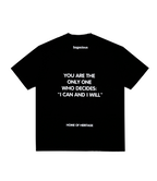 Saga Statement Tee [Black]