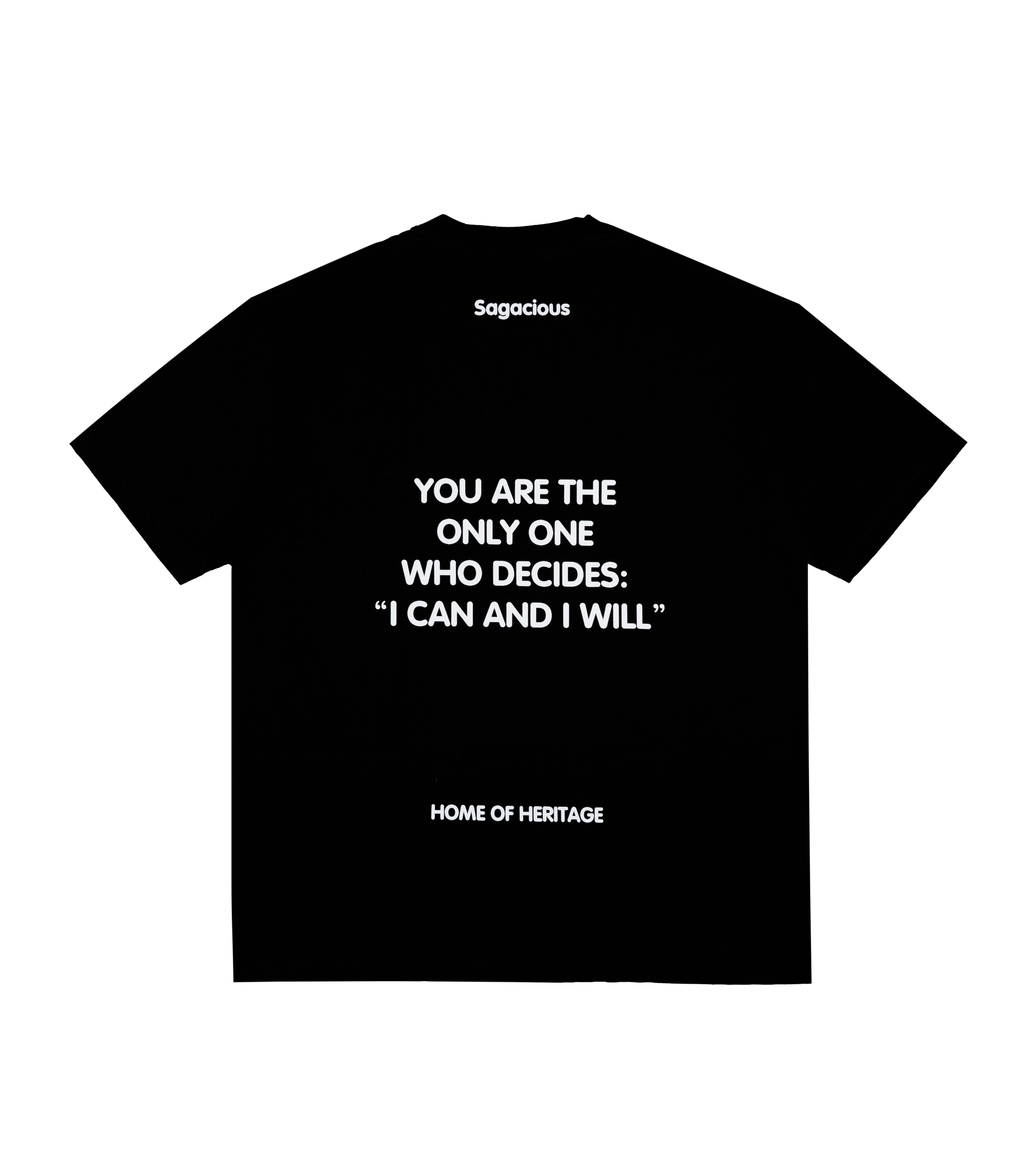 Saga Statement Tee [Black]