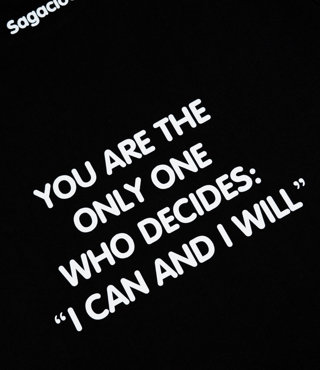 Saga Statement Tee [Black]