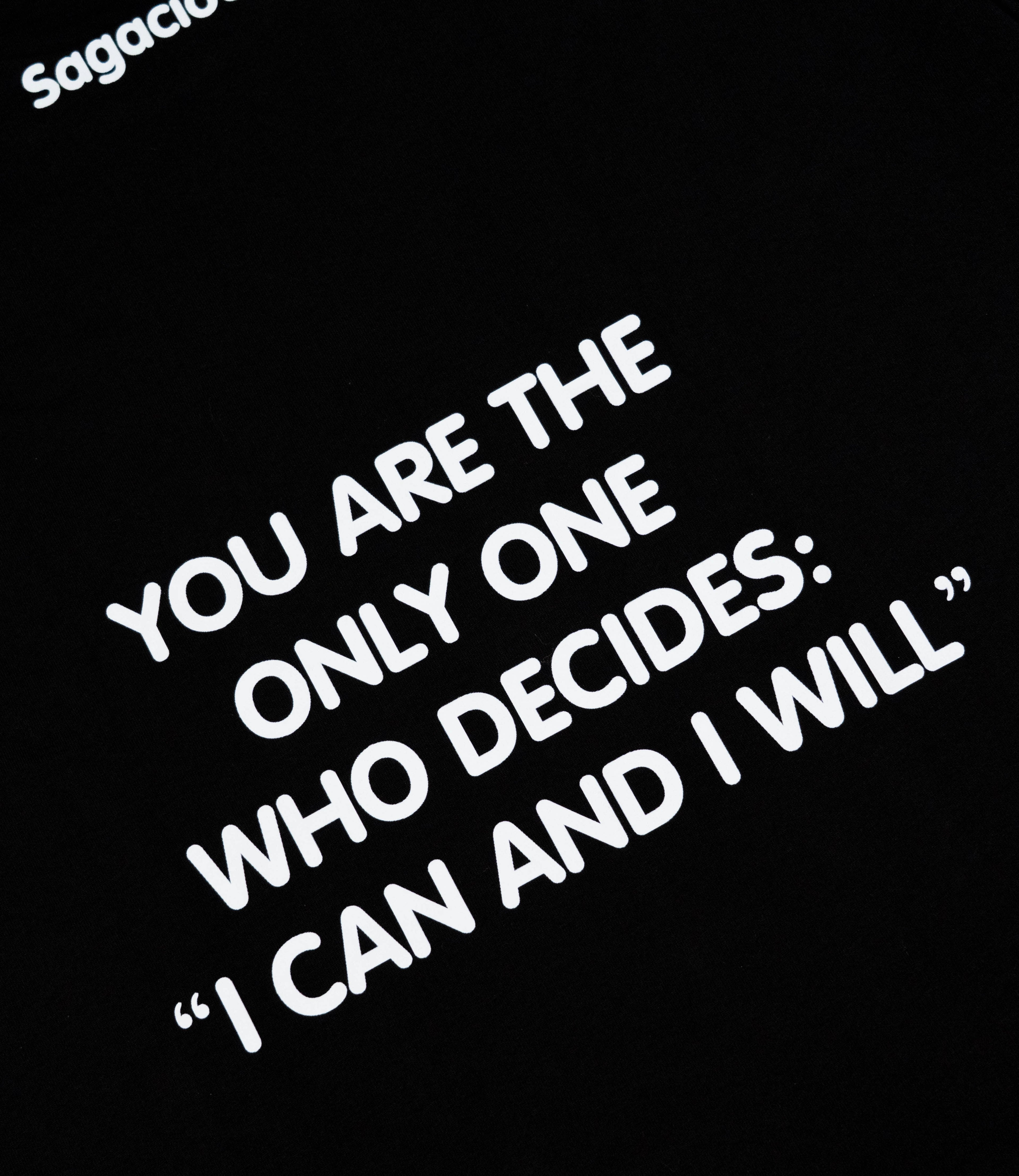 Saga Statement Tee [Black]