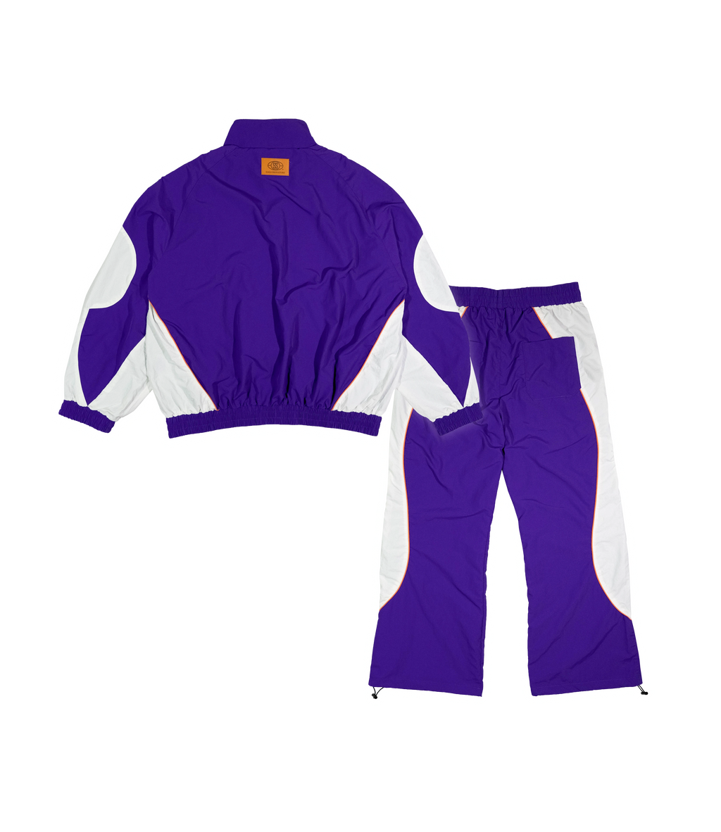 Saga Windbreaker Tracksuit [Purple]